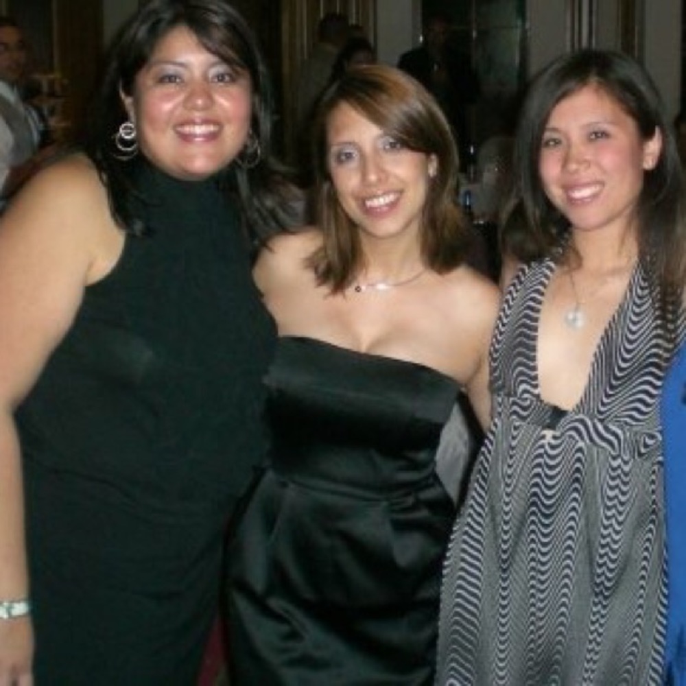 Awesome strapless satin LBD - worn once!!